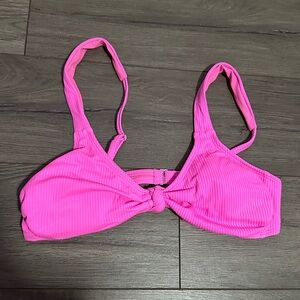 Xhilaration Neon Pink Bikini Top